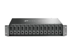 10027.jpg TP-Link MC1400 Omada Chassis Media Converter 14-Slot 9VDC