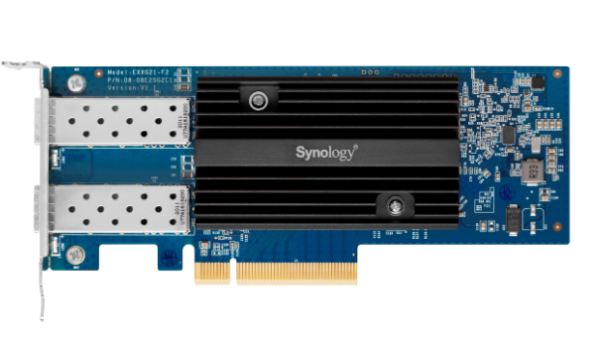 Synology E25G21-F2 Dual-port 25 Gigabit SF28 PCIe 3.0 x8 Ethernet adapter
