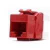 Link US-1005SC2 CAT 5E RJ45 Colorful JACK, Slim สีแดง