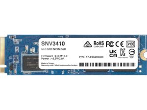 Synology SNV3410-400G 400GB M.2 2280 NVMe SSD