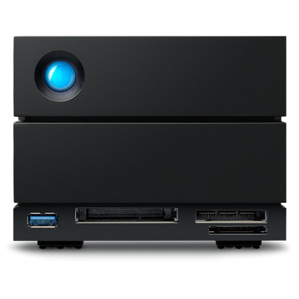 Seagate STLG16000400 LaCie 16TB 2big Dock 2-Bay Thunderbolt 3 RAID Array (Black)