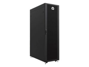 Vertiv 01230840 VE Rack - 42Ux600Wx1100D with Side Panels, RAL7021 Black