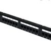 Link US-3024 CAT 5E PATCH PANEL 24 PORT (1U) w/Support