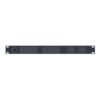 Vertiv F0126849 Geist Rack basic PDU: 16A Rated, C20 Input, 8xC13 + 2xC19, Black, 1U