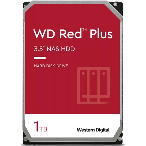 1130.jpg Western Digital WD10EFRX WD 1TB NAS Red Plus SATA3(6Gb/s) 64MB 5400RPM