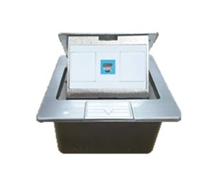 127.jpg Link US-2021A CAT 5E NEW POP-UP STAINLESS 1 PORT OUTLET w/DAMPING