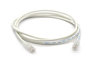 Link US-5025LZ-1 CAT 5E RJ45 - RJ45 PATCH CORD, LSZH 15 M. สีขาว