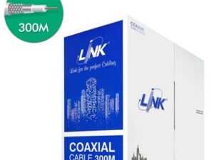 Link CB-0109 RG 6/U Cable , 60% Shield, White Jacket