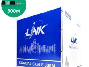 Link CB-0106A RG 6/U Cable, 95% Shield, Black Jacket