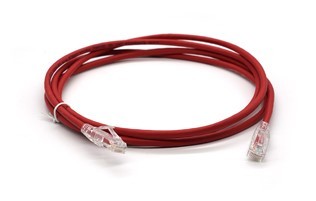 Link US-5015LZ-2 CAT 5E RJ45 - RJ45 PATCH CORD, LSZH 5 M. สีแดง
