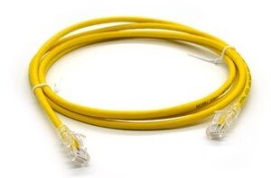 Link US-5006LZ-5 CAT 5E RJ45 - RJ45 PATCH CORD, LSZH 2 M. สีเหลือง