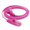 Link US-5042-7 CAT 5E FLAT PATCH CORD 2 M. ( Star Pink )