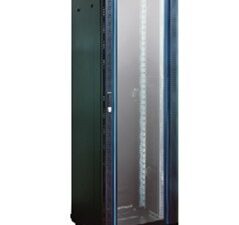 Link CH-81042GW LINK 19” GLASS-WAVE RACK 42U, (80 x 100 cm.) Black
