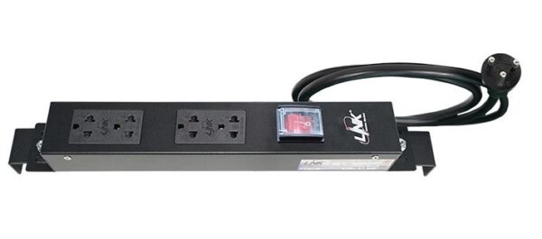 Link CH-10304A PDU 4 TIS Outlet (Lighting SW w/Guard + Protection 16A)