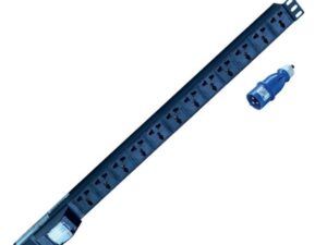 Link CH-10512 PDU 12 Universal Outlet (Circuit Breaker 32 A+ Power Plug 32A)