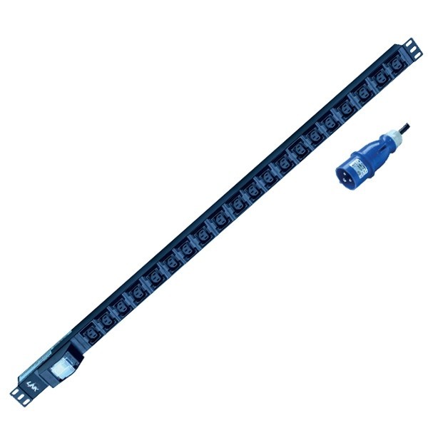 Link CH-12420 PDU 20 C13 Outlet (Circuit Breaker 32A+ Power Plug 32A)