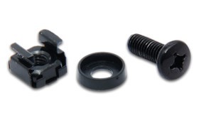 Link CH-10010SET LINK Black Fixing Set (Screw M6+Cage nut + Plastic washer)