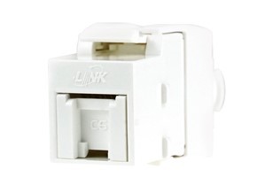 Link US-1006TFAS CAT 6 RJ45 Modular JACK, Auto Shutter