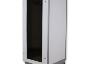 19" German G3-60827 RACK 27U, (60 x 80 cm.) Two-Tone White-Gray
