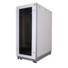 19" German G3-61127 RACK 27U, (60 x 110 cm.) Two-Tone White-Gray