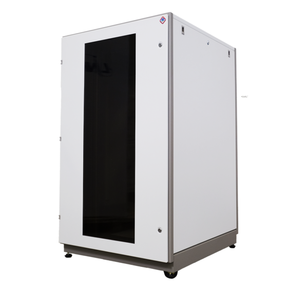 2344.png 19" German G3-80827 RACK 27U, (80 x 80 cm.) Two-Tone White-Gray