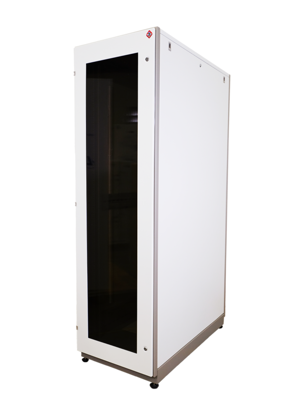 19" German G3-61042 RACK 42U, (60 x 100 cm.) Two-Tone White-Gray