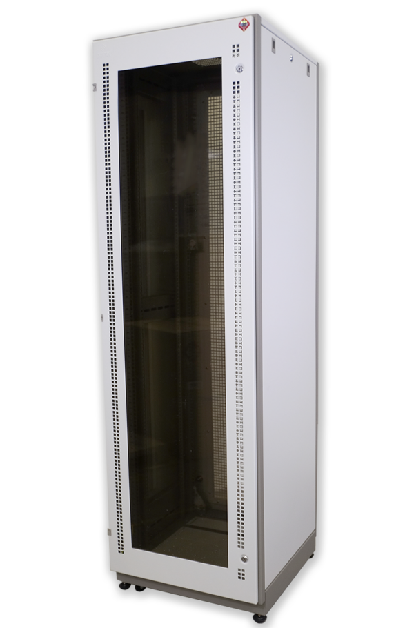 2368.png 19" German G4-60842 SERVER RACK 42U, (60 x 80 cm.) Two-Tone White-Gray 60 x 80 x 85