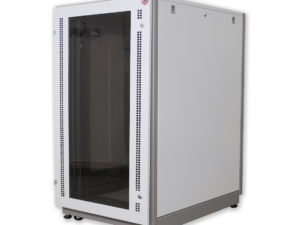 19" German G4-61127 SERVER RACK 27U, (60 x 110 cm.) Two-Tone White-Gray