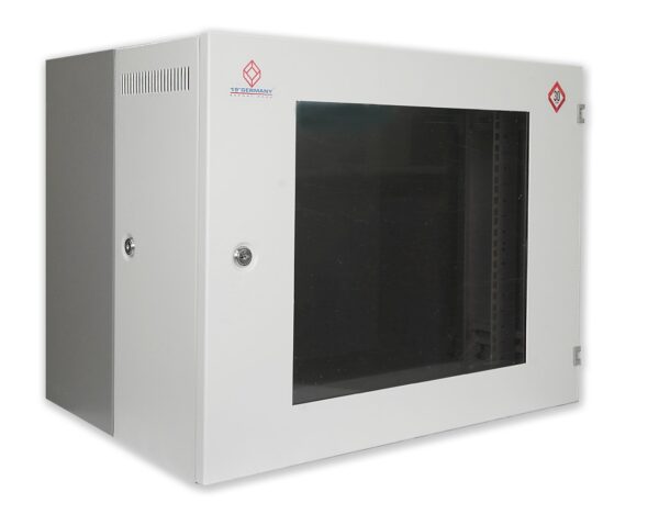 19" German G1-60409 WALL RACK 9U, ลึก 40 cm. (60 x 40 x 45.5 cm.)