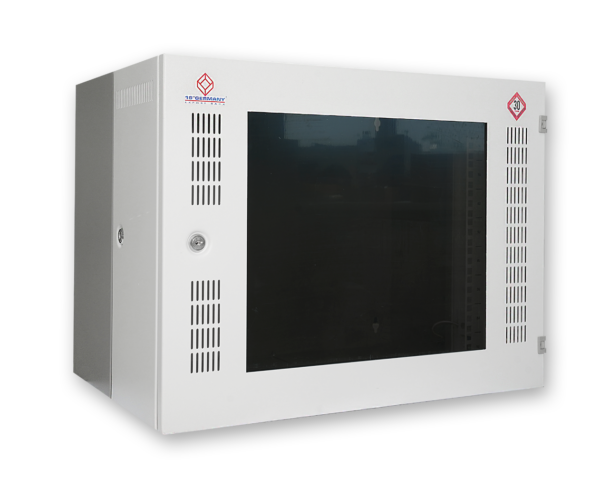 2454.png 19" German G1-60409F FRONT PERF. WALL RACK 9U,ลึก 40 cm. (60 x 40 x 45.5 cm.)