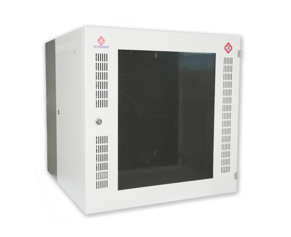 19" German G1-60412F FRONT PERF. WALL RACK 12U, ลึก 40 cm. (60 x 40 x 59 cm.)