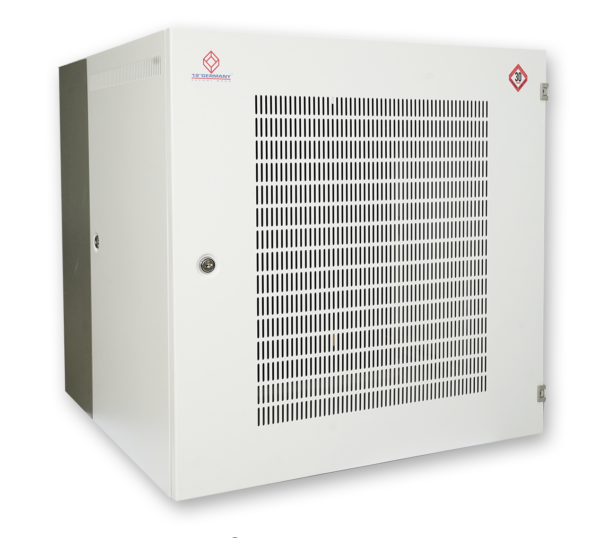 2468.png 19" German G1-60412P PERFORATED WALL RACK 12U, ลึก 40 cm. (60 x 40 x 59 cm.)