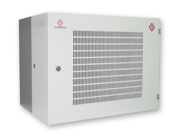 2470.png 19" German G1-60509P PERFORATED WALL RACK 9U, ลึก 50 cm. (60 x 50 x 45.5 cm.)