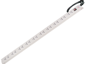 2511.png 19" German G7-00020 AC POWER DISTRIBUTION 20 TIS Outlet w/Cable 3 M w. /, SW Cover