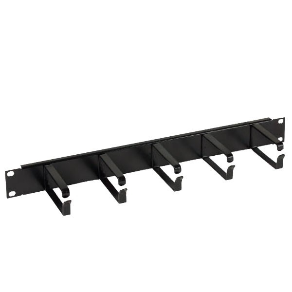 19" German G7-06002B CABLE MANAGEMENT PANEL (BLACK)