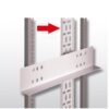 19" German G7-09042 Cable Tray 7.5 cm.(w) for Cable run 42U