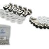 19" German G7-09300SET SCREW M6 + CAPTIVE NUT M6 + Plastic washer + Metal gasket