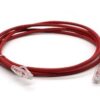 Link US-5102LZ-2 CAT 6 RJ45-RJ45 Patch Cord, LSZH 2 M. สีแดง