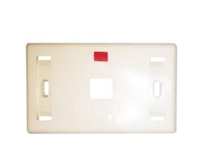 Commscope AM-3012 (272352-1) FACE PLATE 1 PORT, STANDARD (Almond)