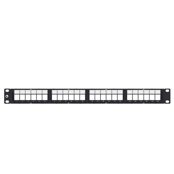 2647.jpg Commscope AMC-3620 (760237046) SHIELD 24 P, PATCH PANEL (1U), UNLOAD