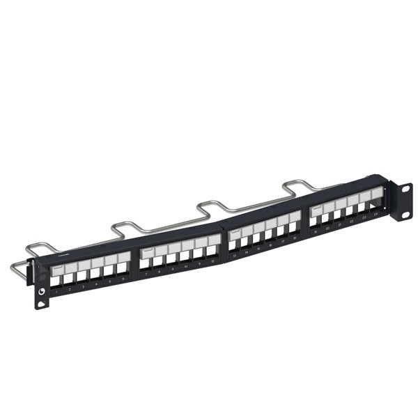 Commscope AMC-3620A (760237050) SHIELD 24 P, PATCH PANEL (1U), UNLOAD, ANGLE