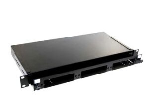 Commscope AMC-2130 (760241725) 3 Snap-In F.O. Rack Mount Drawer (1U), Unload, Black Black