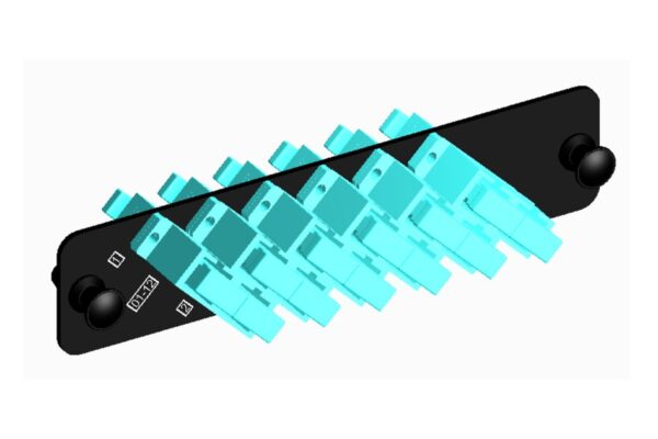 Commscope AMC-2140 (760241027) Snap-In Adapter Plate, 6 SC Duplex, 12 F, MM