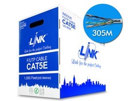 Link US-9035 CAT 5E F/UTP Enhanced CABLE (350 MHz), CMR, UL