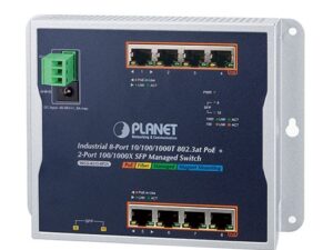 2990.jpg Planet WGS-4215-8P2S 8GE PoE + 2SFP L2 Industrial PoE Switch
