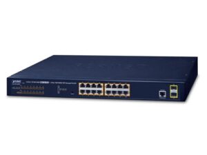 3011.jpg Planet GS-4210-16P2S 16-Port 10/100/1000T 802.3at PoE + 2-Port 100/1000X SFP Managed Switch