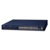 Planet GS-4210-24P2S 24GbE PoE + 2 SFP L2 Managed PoE Switch (300W)