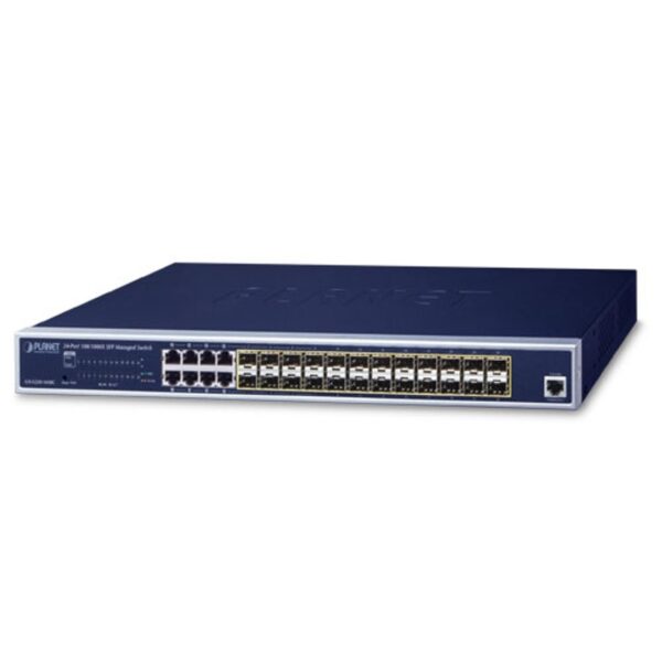 3023.jpg Planet GS-5220-16S8C 16 x 100/1000Base-X SFP + 8 x GbE/SFP Combo L2+ Managed Switch