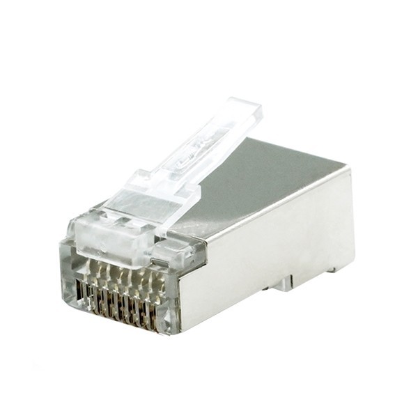 Link US-1004 Shield CAT 6 RJ45 PLUG 2 layer with per-insert bar