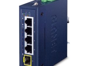 Planet IGS-510TF 4 GbE + 1 x 100/1000X SFP Unmanaged Industrial Switch
